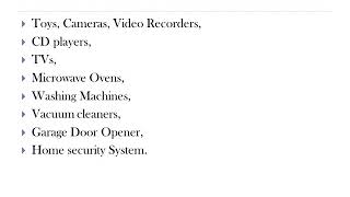 3 Applications of Microcontroller