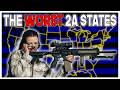 If You Own Guns, Dont Move Here | The Worst States For Gun Owners Ranked