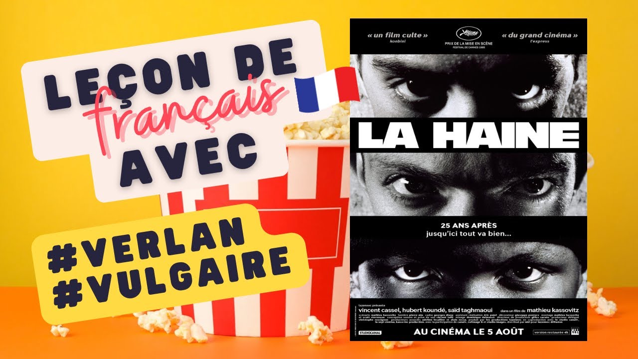 Poster de Film Culte Français La Haine