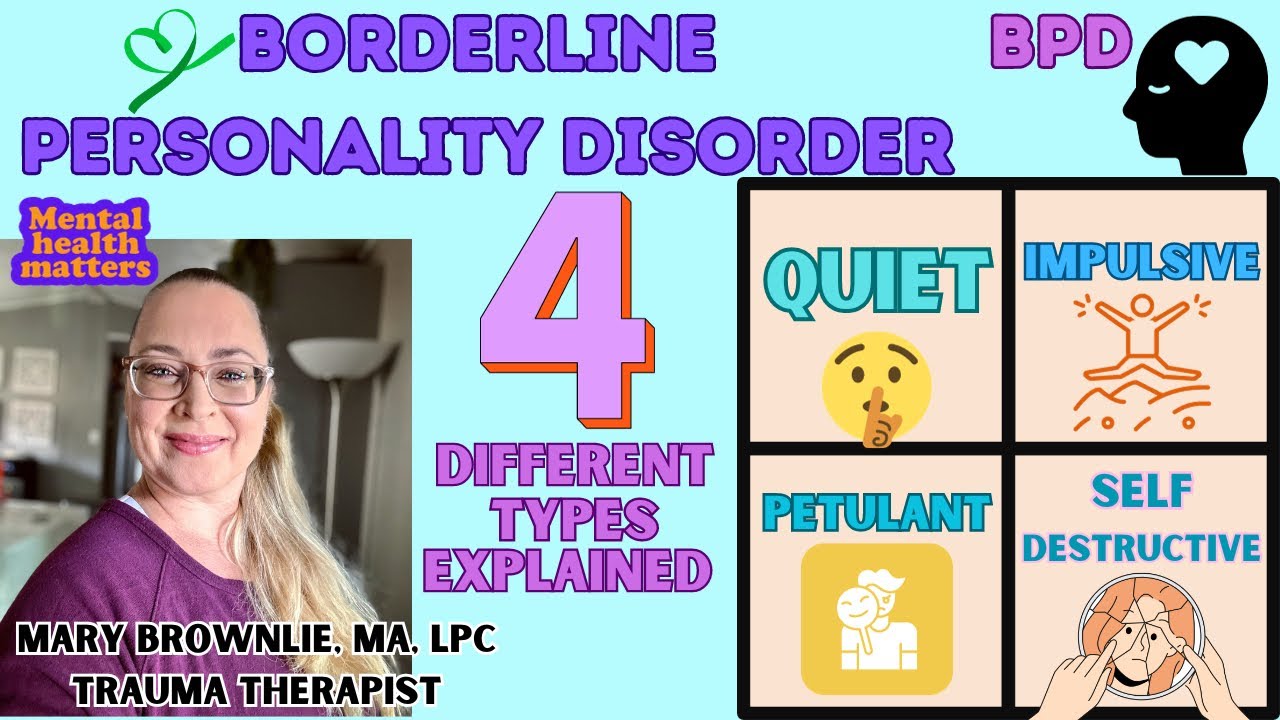 4 Types Of Borderline Personality Disorder