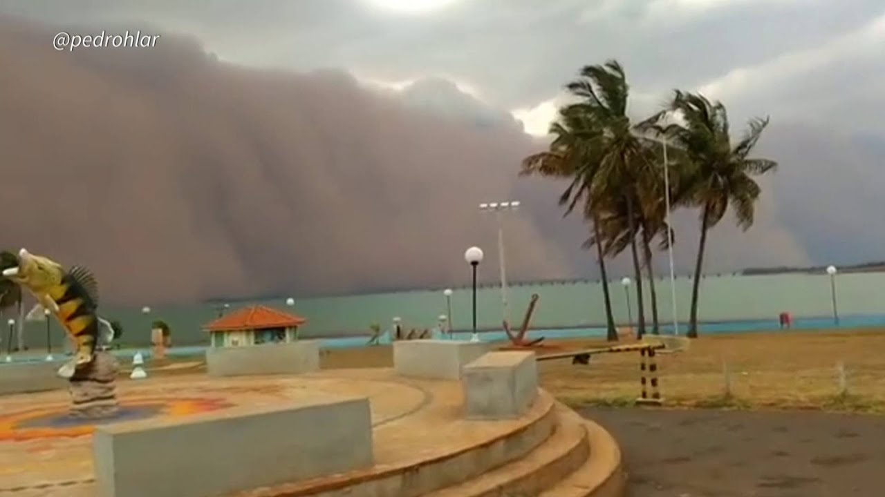 Vídeo Assustador Tempestade de areia atinge cidades de São Paulo e Minas  Gerais com rajadas de vento de 92 km/h Fenômeno foi registrado em Ribeirão  Preto, Franca, Jales, Presidente Prudente e Araçatuba (