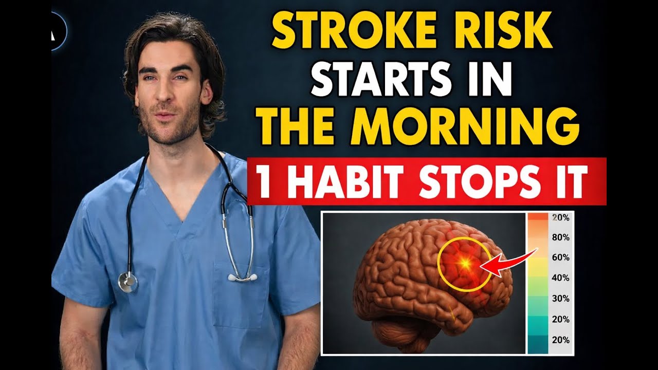 As a BRAIN Doctor, I’m SHOCKED  THIS Morning Habit Triple Your Stroke Risk After 60 | Dr. Kevin Pho