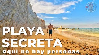 En esta Playa SECRETA no Viene GENTE ..  CABO PULMO Baja California Sur México