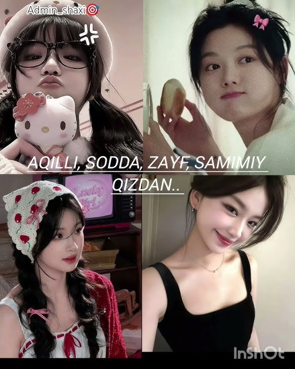 Buni o‘zila hohladila. 💋😌