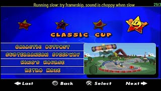 PacMan World Rally (PPSSPP) Circuit Mode: Hard, Classic Cup🏆