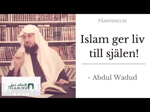Islam ger liv till själen | Påminnelse med Abdul Wadud