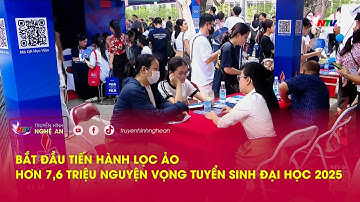 Bắt đầu tiến hành lọc ảo hơn 7,6 triệu nguyện vọng tuyển sinh Đại học 2025