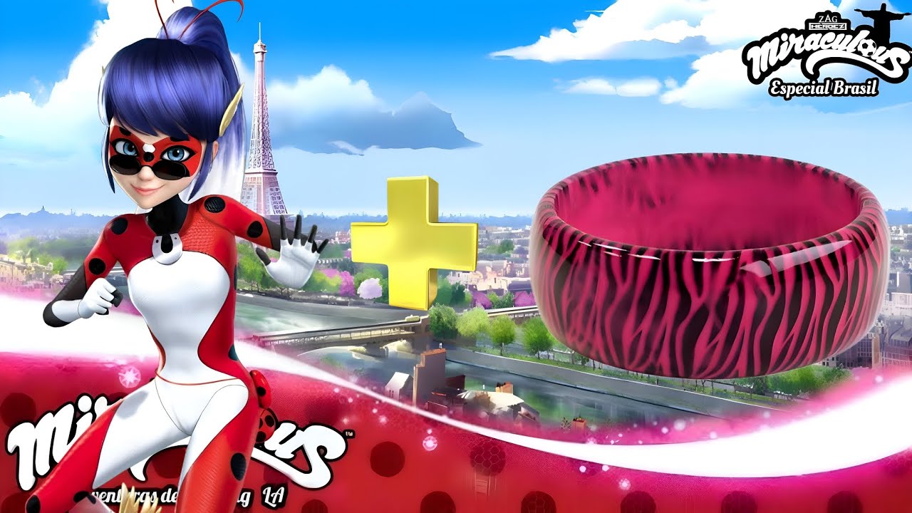 miraculosu Pegabug Lucite bangle bracelet Mode