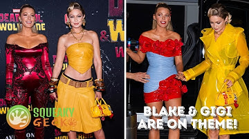 Blake Lively & Gigi Hadid steal the show at Deadpool and wolverine red carpet