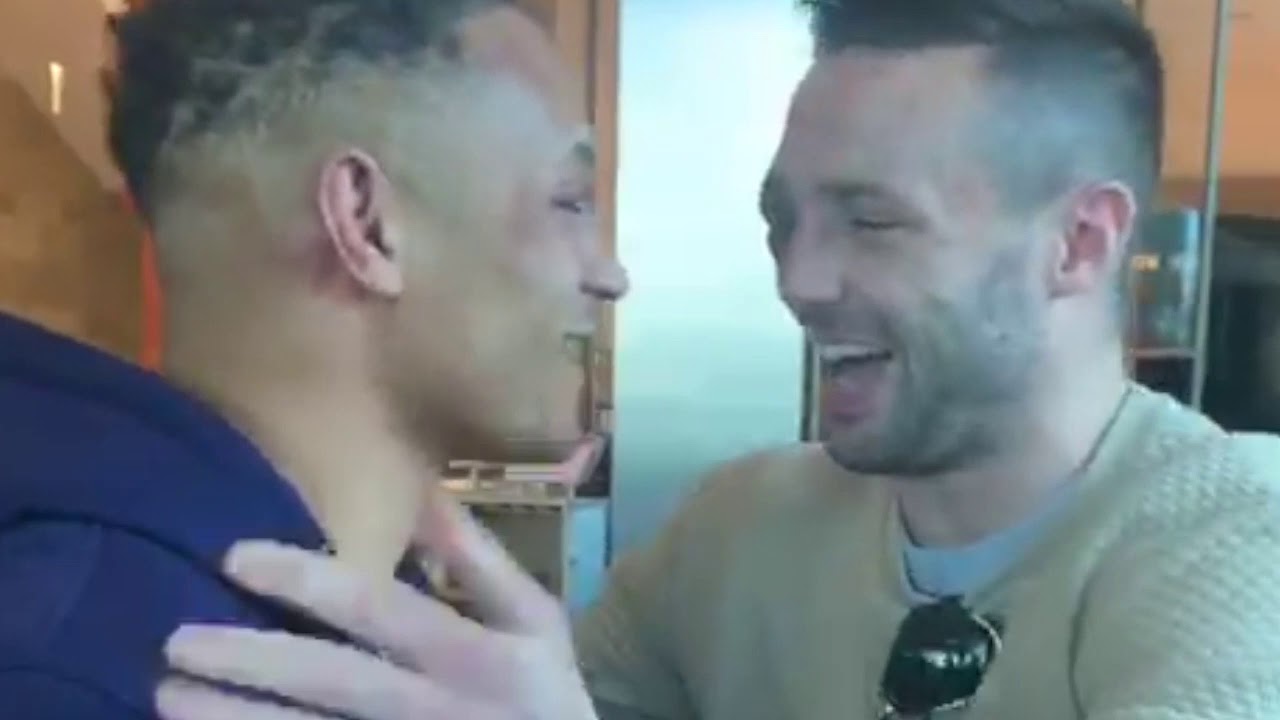THE MORNING AFTER! - JOSH TAYLOR & REGIS PROGRAIS SHOW CLASS, AS PAIR EMBRACE AFTER STUNNING FIGHT