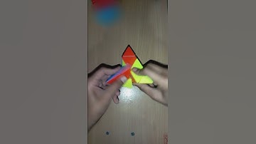 Pyraminx Cube Resolve New video Trick #rubikscube #viral #shorts #trending
