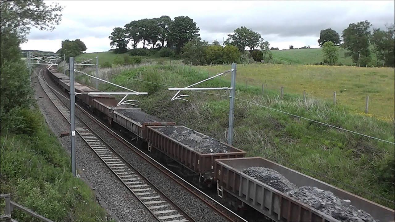New livery 66528 & 67007 working 6K35: 19/06/15