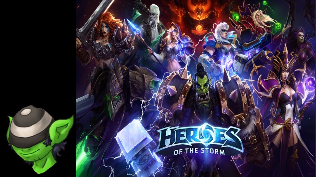 Heroes of the Storm - Beany Streams with Friends - Pro Rankin' Plays!!!
