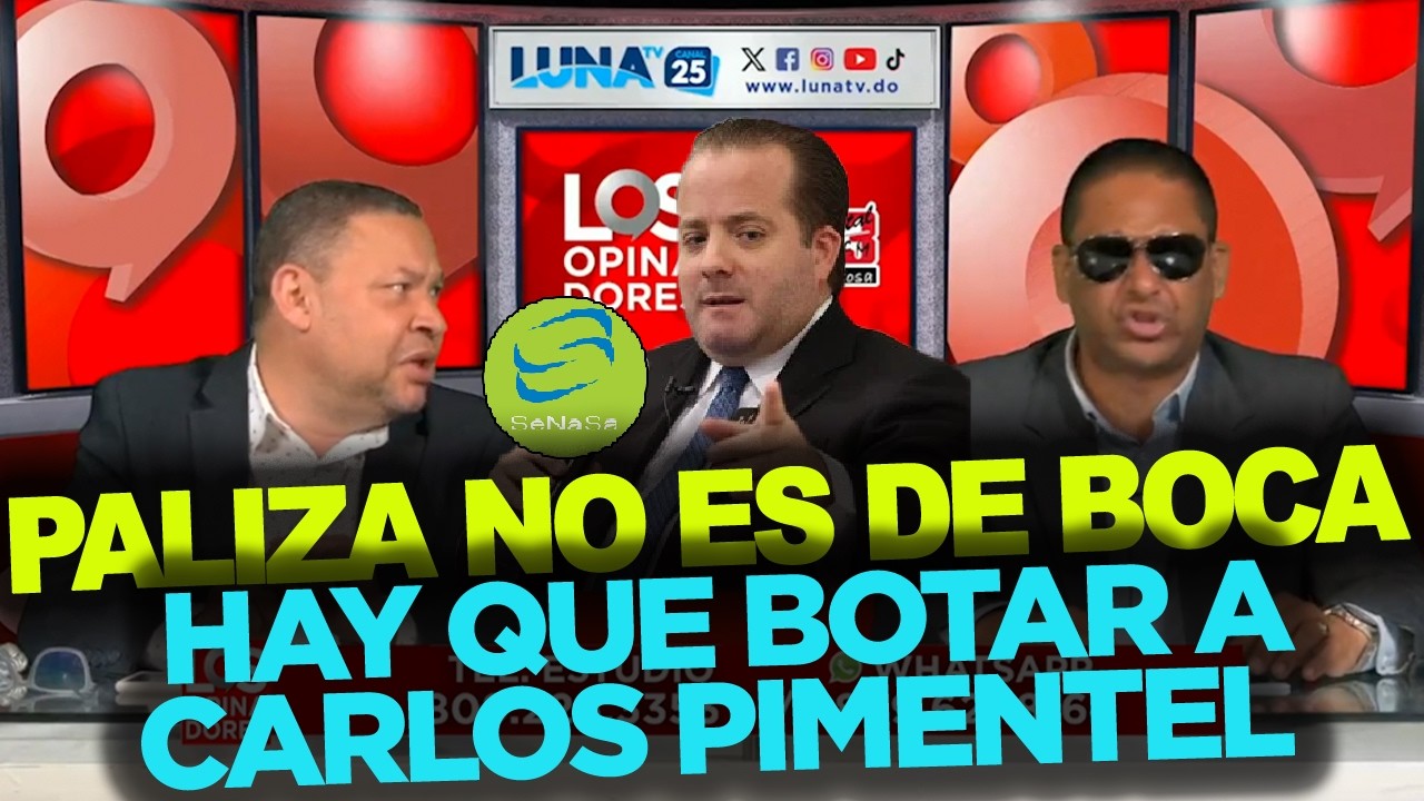¡Qué cojon3 de Paliza! Admite caso Senasa debió de detectarse antes ¿Pero antes de la reeleción?