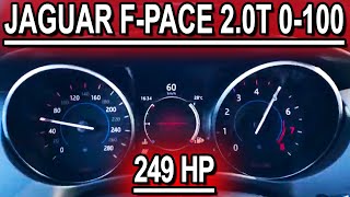 Player Profile Jaguar F-Pace 2.0T 0-80 acceleration 249HP