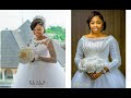 2021 Latest Wedding Gown: Most Stylish And Off Shoulder African Wedding Gown For Beautiful Bride