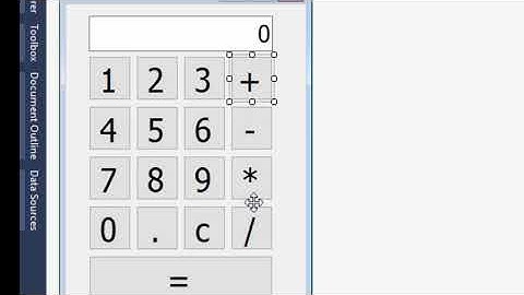 انشاء اله حاسبة بسيطة بالفيجوال بيسك مع السورس كود