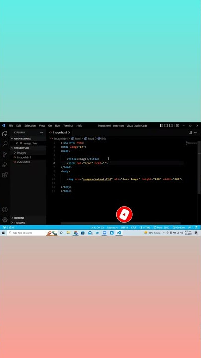 How to add Favicon in HTML? #shorts