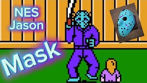 Made a NES Jason Mask