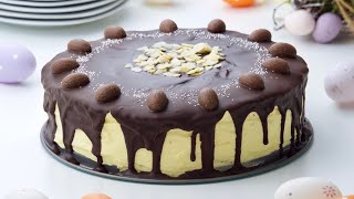 Jednostavna torta/kremasti kolač sa pudingom za Uskrs • ReciPeci Sandre Gašparić