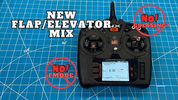 How to Set Up Flap & Elevator Mixing with Spektrum OTF – Easy Guide for RC Pilots