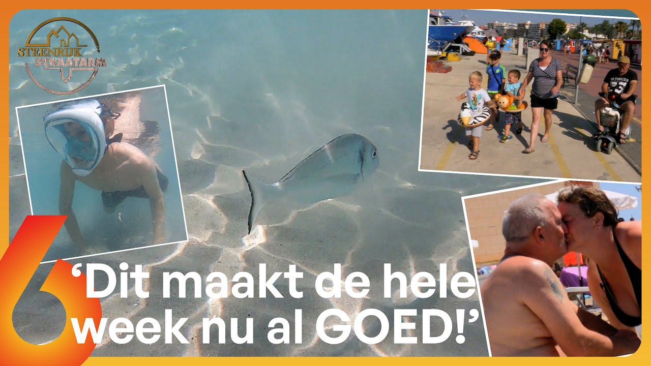 Genieten ZONDER ZORGEN op EERSTE zonvakantie: GELUK kan niet meer op! ☀️| Steenrijk Straatarm #AFL28