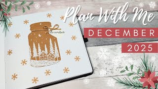 December 2025 Bullet Journal | Plan With Me