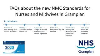 FAQs about the new NMC Standards for Nurses and Midwives in Grampian