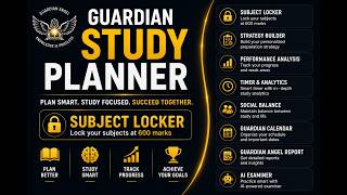 Introduction to CSS Guardian Study Planner: Subject Locker