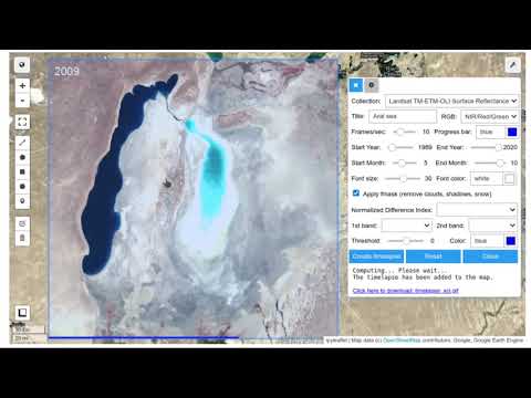 geemap v0.8.14 released - Interactive GUIs for creating timelapse and time-series images
