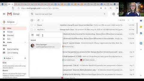 Chat and video call through gmail account.