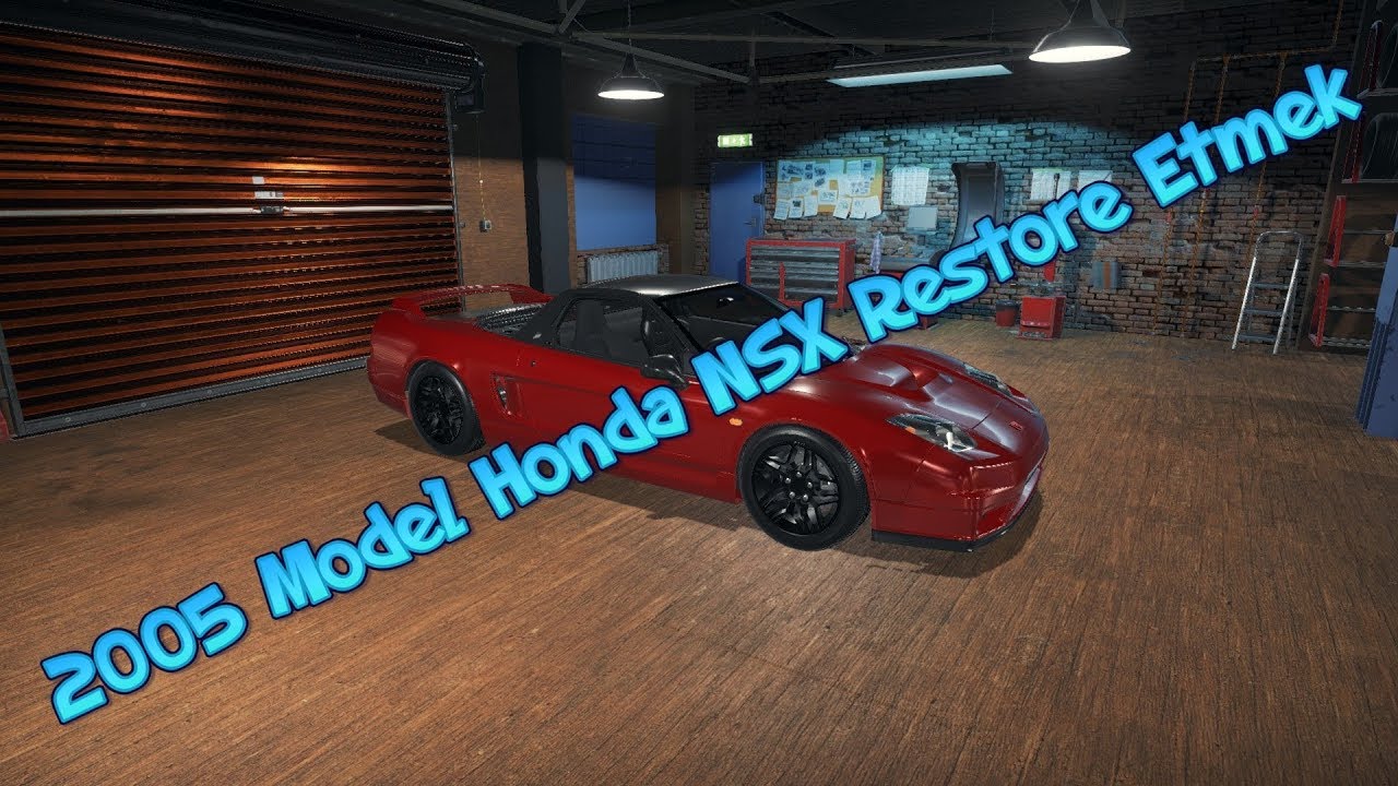 Cms 18 05 Model Honda Nsx Restore Etmek 2 Kat Hizlandirilmis Youtube