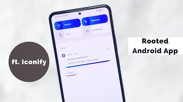BEST ROOTED ANDROID APP to try in 2022/2023 | ft. ICONIFY | THEMING in ANDROID!
