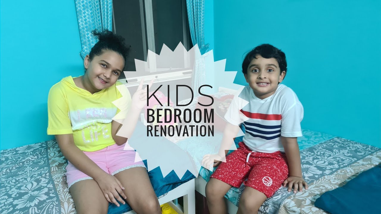 Kids Room Renovation |Amazon purchase | Affordable room decor 