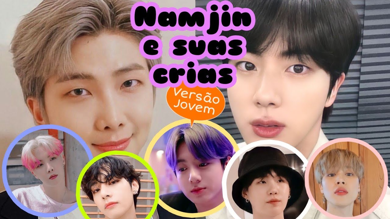 NAMJIN E SUAS CRIAS 🐱🐿️🐣🐻🐰 (Versão Jovem) #17 Obrigada pelos 70K:)