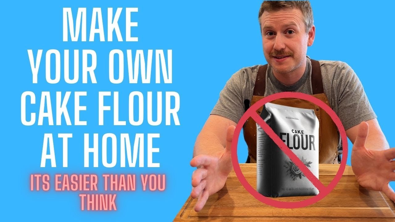 Make Cake Flour at Home in 2 Simple Steps!