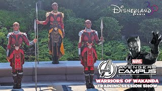 Warriors of Wakanda Full Show at Avengers Campus Disneyland Paris (Sep 2022) [4K]