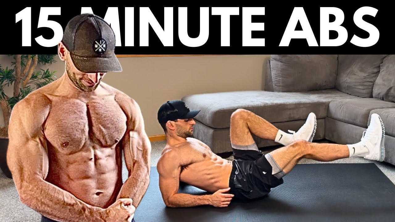 15-минутная убойная тренировка пресса и корпуса 🔥 | Упражнения только с собственным весом (без об...