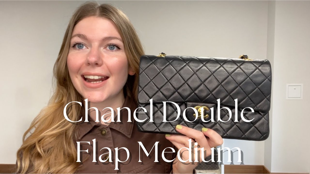 Vintage Chanel Double Flap Medium Bag Review
