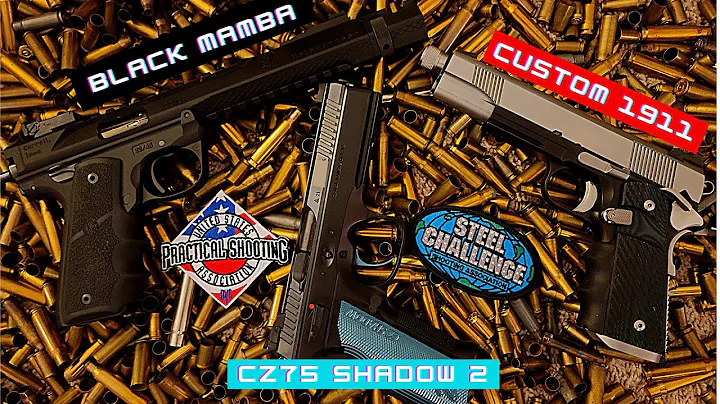 STEEL CHALLENGE  Custom 1911 9mm VS Valquartson Black Mamba VS CZ75 Shadow 2