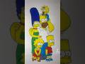 🎨Painting The Simpsons Fam! Bringing Springfield to Life🟡🏠#art #painting #simpsons @Disney