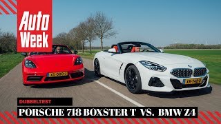 Bmw Z4 Vs. Porsche 718 Boxster T - Autoweek Dubbeltest - English Subles