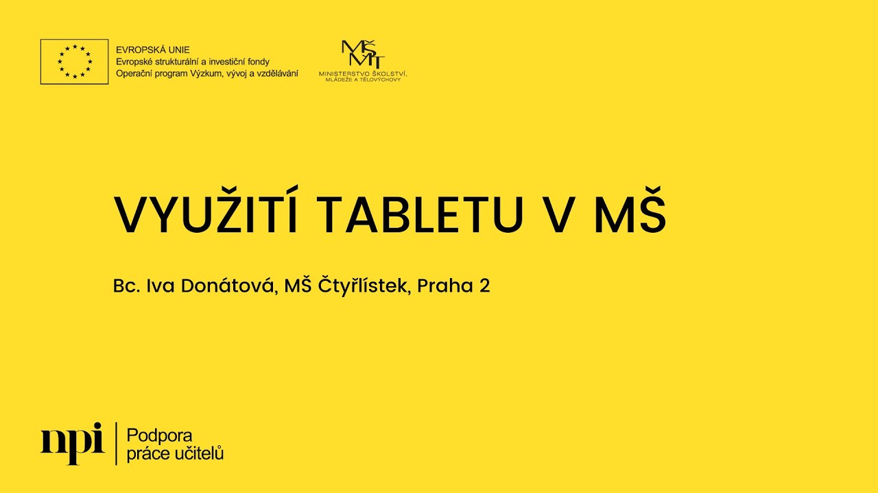 04 | Využití tabletu v MŠ