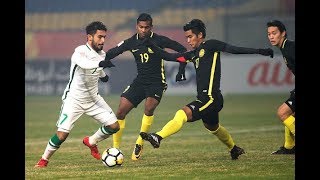 Saudi Arabia 0-1 Malaysia (AFC U23 Championship 2018: Group Stage)