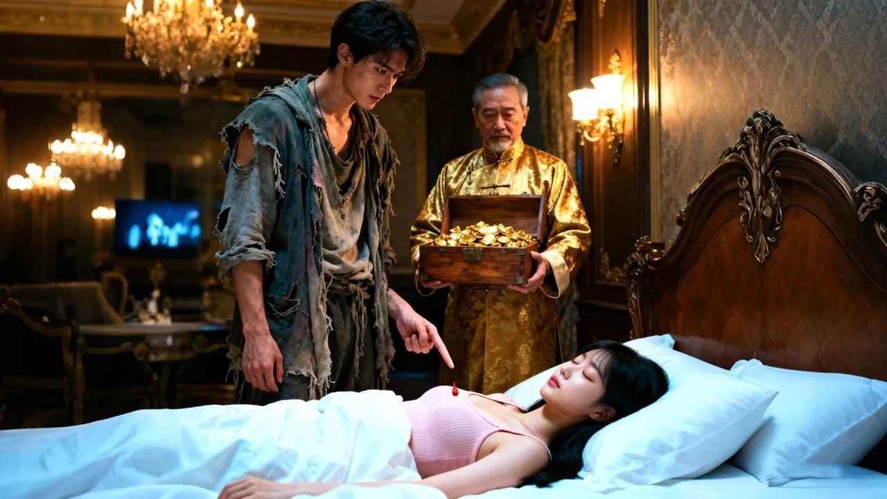 女總裁瀕死之際窮小伙覺醒神眼洞悉病根，不料他竟是隱世醫仙，一滴純陽之血將總裁起死回生，首富父親當場把總裁許配給小伙！#短劇 #短劇全集 #短劇推薦