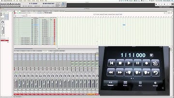 Controlling Digital Performer from iPad with MOTU DP Control