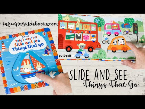 Usborne Slide and See Things That Go