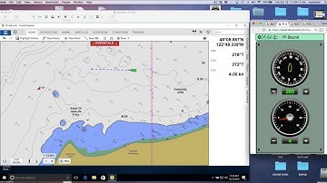 Look ahead alerts on ENC charts