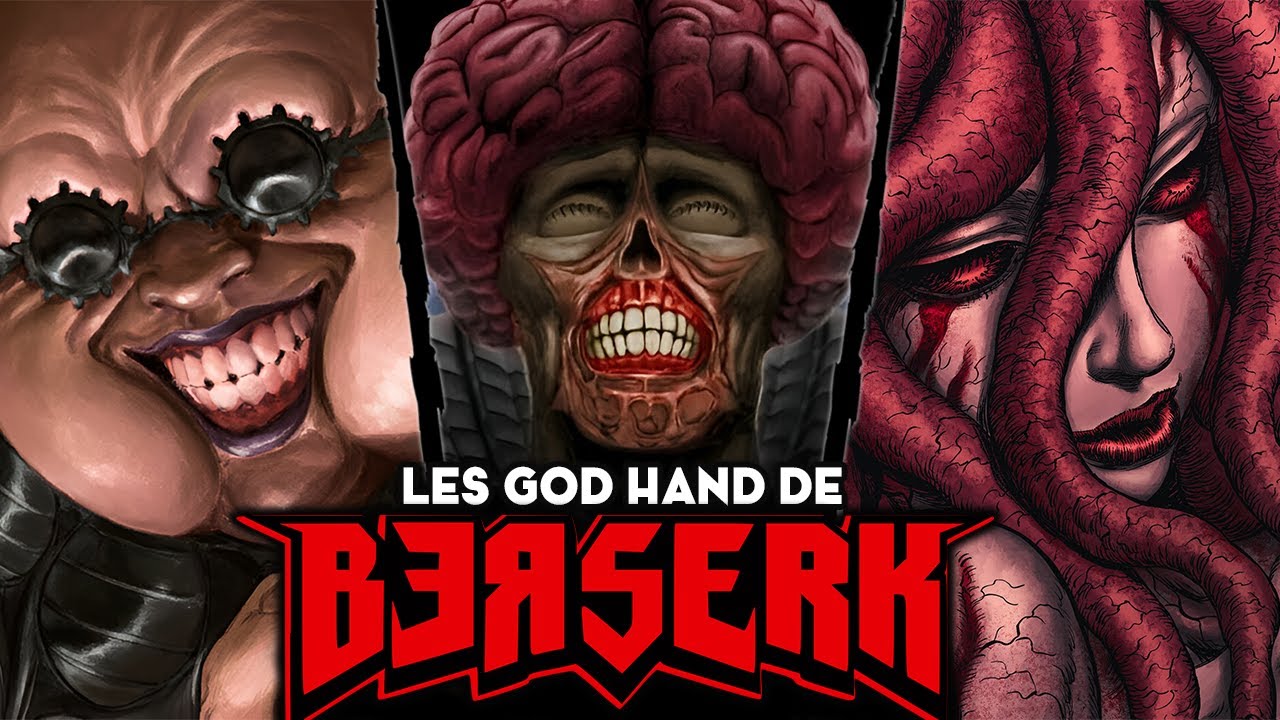 Les MEMBRES du GOD HAND dans BERSERK