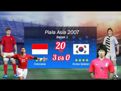 piala Asia 2007 Indonesian vs Korea Selatan #indonesia #korea
